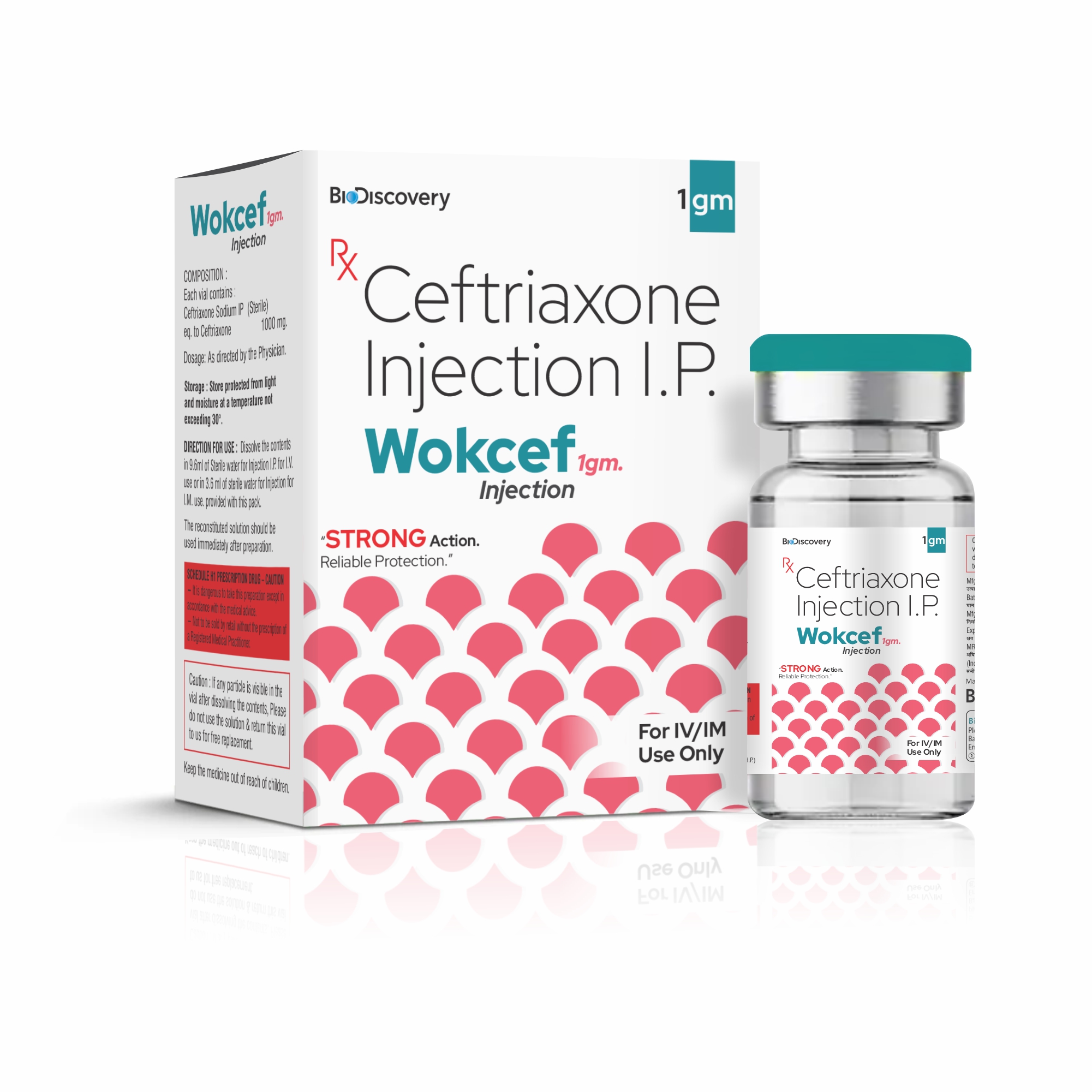 Wokcef 1 Gm Injection