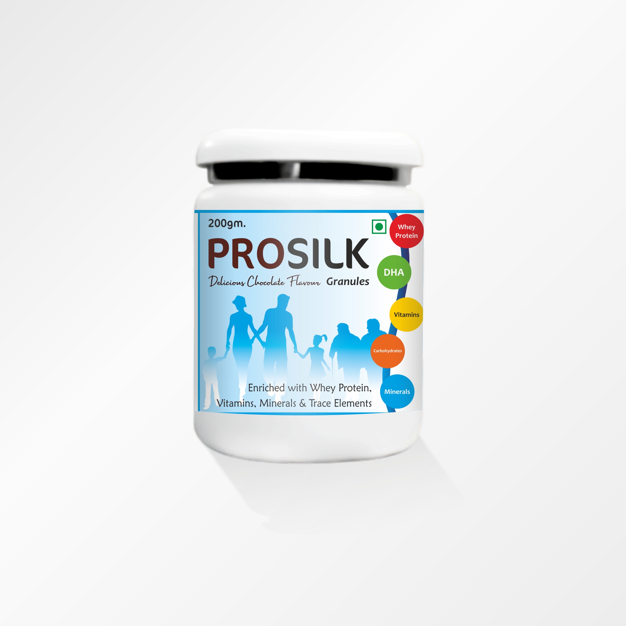 Prosilk Granules (Chocolate Flavour)