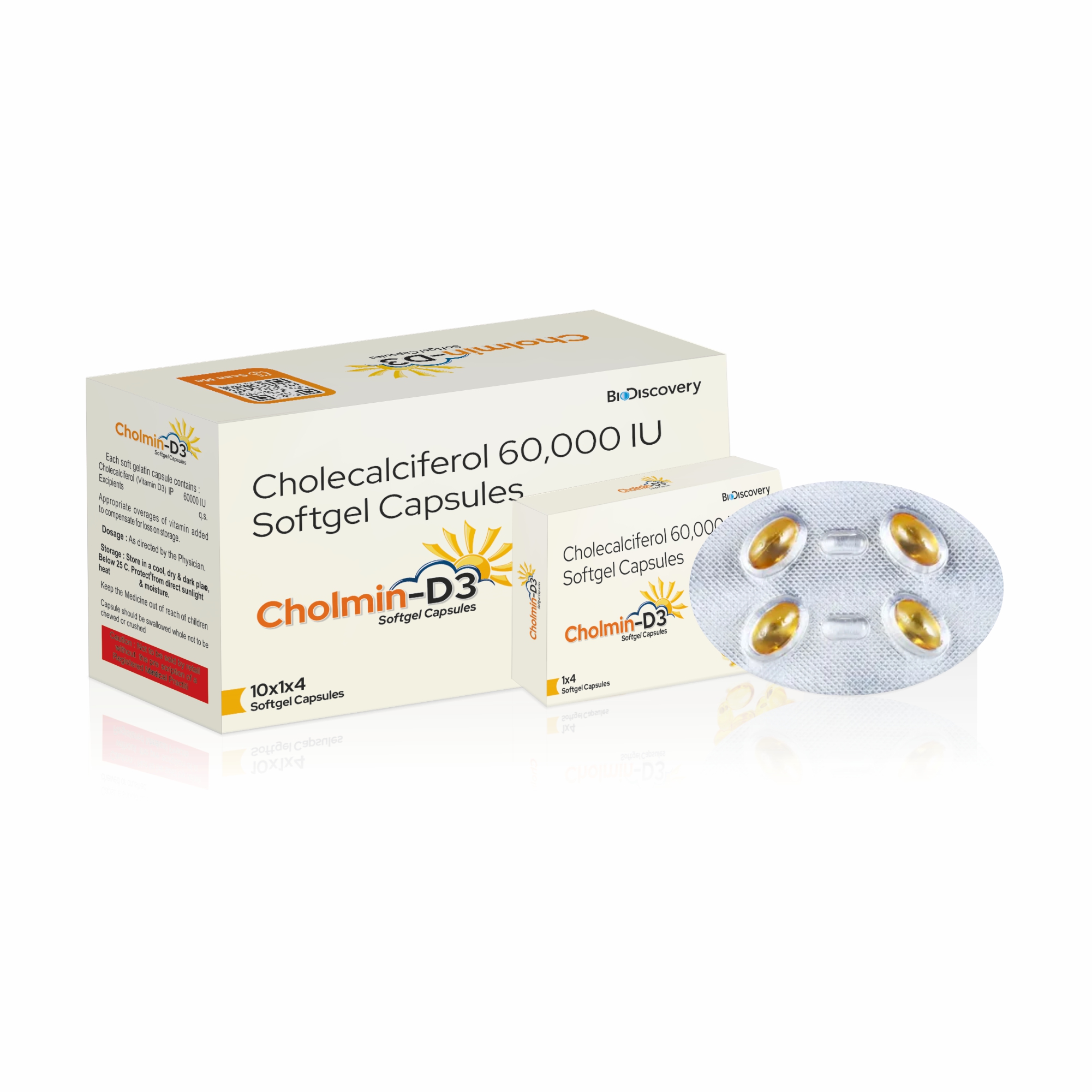 Cholmin-D3 Softgel Capsule