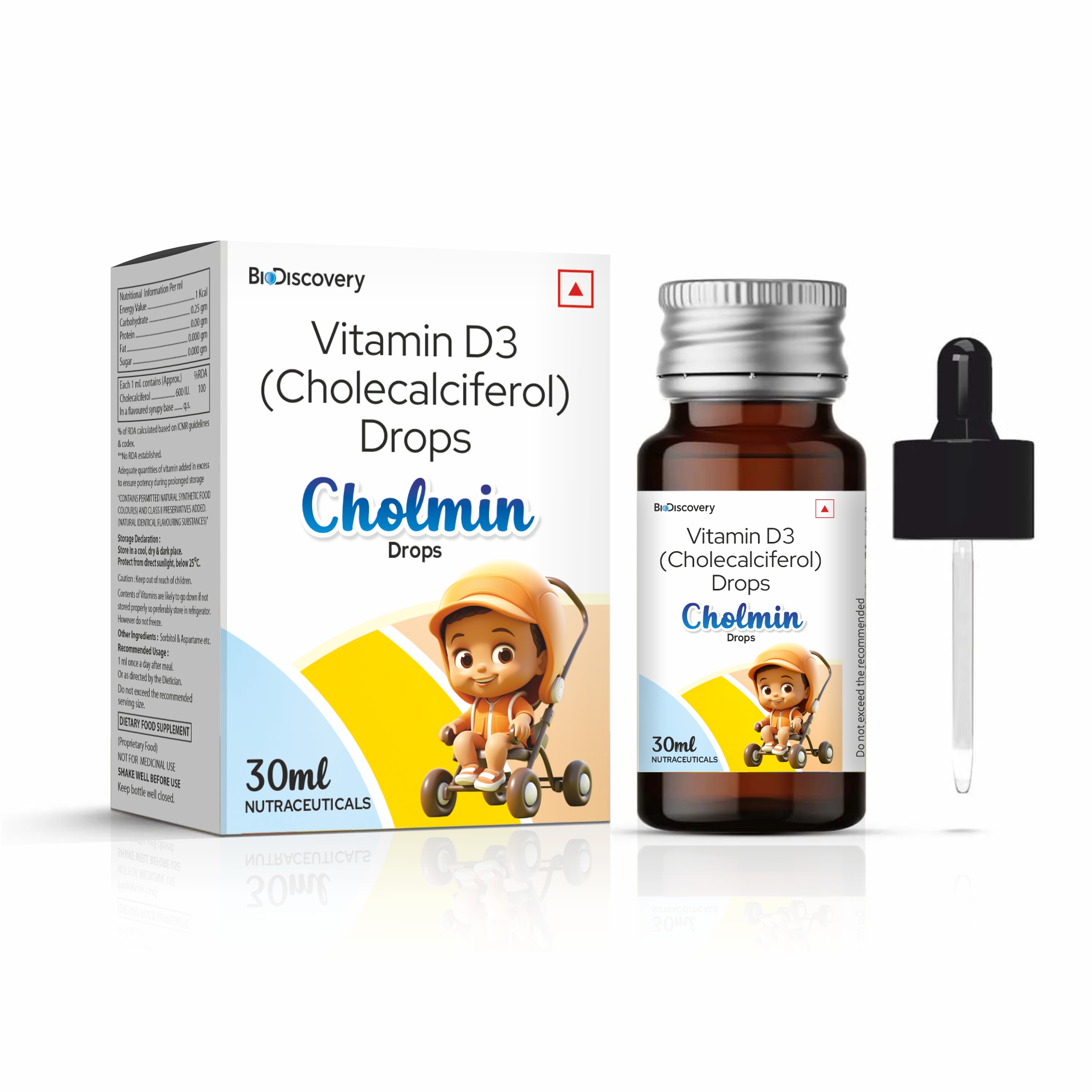 Cholmin-d3 Drops