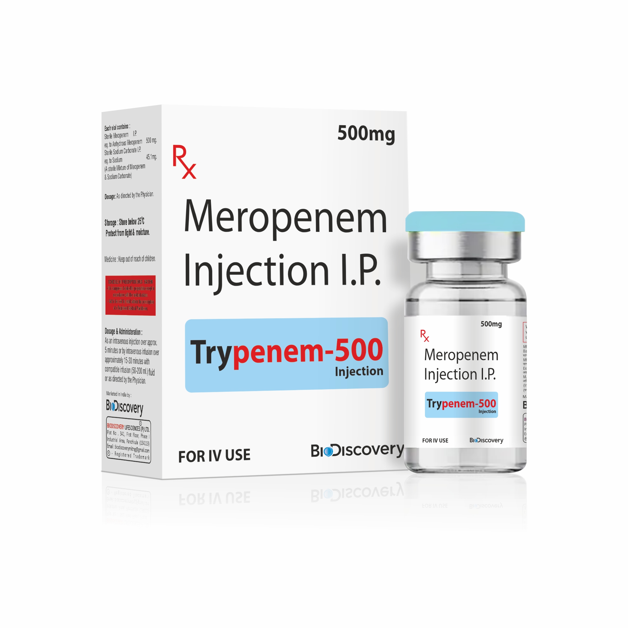Trypenem-500 Injection